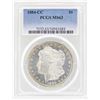 Image 1 : 1884-CC $1 Morgan Silver Dollar Coin PCGS MS63