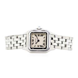 Stainless Steel Ladies Cartier Panthere Wristwatch