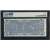 Image 2 : 1864 $10 Confederate States of America Note T-68 PMG Choice Uncirculated 63