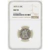 Image 1 : 1875-S Seated Liberty Twenty Cent Coin NGC AU55