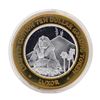 Image 1 : .999 Silver Luxor Las Vegas, Nevada $10 Casino Limited Edition Gaming Token