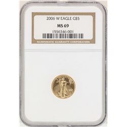 2006-W $5 American Gold Eagle Coin NGC MS69