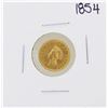 Image 1 : 1854 $1 Indian Princess Head Gold Dollar Coin