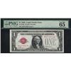 Image 1 : 1928 $1 Legal Tender Note Fr.1500 PMG Gem Uncirculated 65EPQ