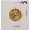 Image 1 : 1907 Great Britain Sovereign Gold Coin