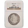 Image 1 : 1885-CC $1 Morgan Silver Dollar Coin NGC MS62