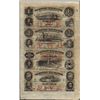 Image 1 : Uncut Sheet of 1857 Western Exchange Fire & Marine Insurance Co. Obsolete Notes