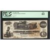 Image 1 : 1862 $100 Confederate States of America Note T-39 PCGS New 61