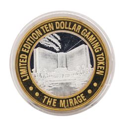 .999 Silver The Mirage Las Vegas, Nevada $10 Casino Limited Edition Gaming Token