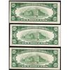 Image 2 : Lot of (3) 1953A $10 Silver Certificate Notes