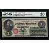 Image 1 : 1862 $1 Legal Tender Note Fr.16c PMG Very Fine 30