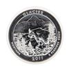 Image 1 : 2011 5oz Silver ATB Glacier Wyoming Silver Coin