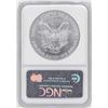 Image 2 : 2007-W $1 American Silver Eagle Coin NGC MS70 Early Releases