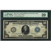 Image 1 : 1914 $10 Federal Reserve Note New York Fr.911c PMG Very Fine 20