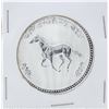 Image 2 : 2002 $2 Australia Lunar Year of the Horse 2 oz Silver Coin