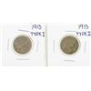 Image 1 : Lot of 1913 TYPE I & 1913 TYPE II Buffalo Nickel Coins