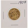 Image 1 : 1907 Great Britain Sovereign Gold Coin