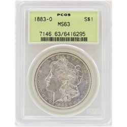 1883-O $1 Morgan Silver Dollar Coin PCGS MS63