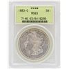 Image 1 : 1883-O $1 Morgan Silver Dollar Coin PCGS MS63