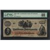 Image 1 : 1862 $100 Confederate States of America Note T-41 PMG Extremely Fine 40EPQ