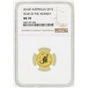 Image 1 : 2016P Austalia $15 Year of the Monkey Gold Coin NGC MS70