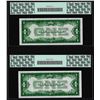 Image 2 : (2) Consecutive 1928A $1 Funnyback Silver Certificate Notes PCGS Gem New 65PPQ