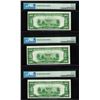 Image 2 : Lot of (3) 1928B $20 Federal Reserve Notes Fr.2052-G PMG Choice Uncirculated 63E