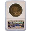 Image 2 : 1886 $1 Morgan Silver Dollar Coin NGC MS65 Amazing Toning