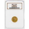 Image 1 : 1905 $2 1/2 Liberty Head Quarter Eagle Gold Coin NGC MS64