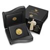 Image 1 : 2016-W Standing Liberty Quarter Dollar Gold Centennial Commemorative Coin with B