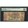 Image 1 : 1862 $1 Confederate States of America Note T-45 PMG Very Good 10