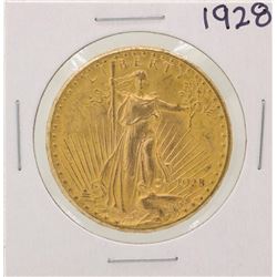 1928 $20 St. Gaudens Double Eagle Gold Coin