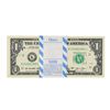 Image 1 : Pack of (100) Consecutive 2013 $1 Federal Reserve STAR Notes Dallas