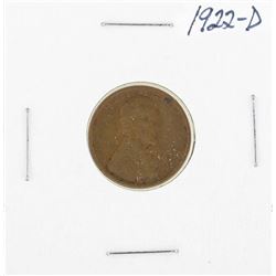 1922-D Lincoln Wheat Cent Coin