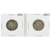 Image 1 : Lot of 1920 & 1920-S Standing Liberty Quarter Coins