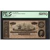 Image 1 : 1864 $20 Confederate States of America Note T-67 PCGS Choice About New 58PPQ