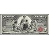 Image 1 : 1896 $2 Educational Silver Certificate Note