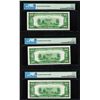 Image 2 : Lot of (3) 1928B $20 Federal Reserve Notes Fr.2052-G PMG Gem Uncirculated 65EPQ