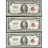 Image 1 : Lot of (3) 1966 $100 Legal Tender Notes