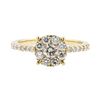 Image 2 : 14KT Yellow Gold 0.70 ctw Diamond Ring