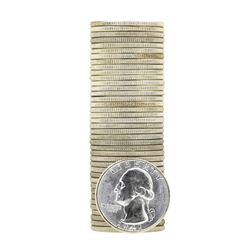 Roll of (40) 1941 Brilliant Uncirculated Washington Quarters