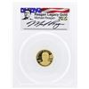 Image 2 : 2016 $20 Cook Islands Gold Coin PCGS PR70DCAM First Strike Reagan Legacy