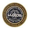 Image 2 : .999 Silver Luxor Las Vegas, Nevada $10 Casino Limited Edition Gaming Token