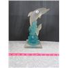 Image 4 : Glass Dolphin Decoration 11"x5"