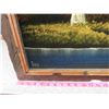 Image 3 : 50"x26" Large Velvet Framed art (Wood Frame)