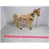 Image 1 : Brass Horse Figure 11"x10"