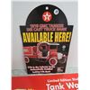 Image 3 : Ertl Collectible Advertising Signs (3)-9x14-GMC Tanker 24.5x11 Shell tank Wagon(2)-Vinyl