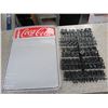 Image 2 : Coca Cola Menu Board 22"x16" C/W 2 Sets of letters