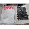 Image 1 : Coca Cola Menu Board 22"x16" C/W 2 Sets of letters
