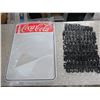 Image 2 : Coca Cola Menu Board 22"x16" C/W 2 Sets of letters